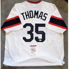 Frank Thomas signed Chicago White Sox custom baseball jersey JSA Authenticated